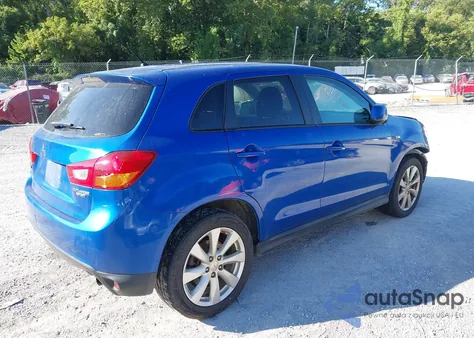 2015 Mitsubishi Outlander Sport Es из США, поврежденный, VIN 4A4AR3AU1FE001322